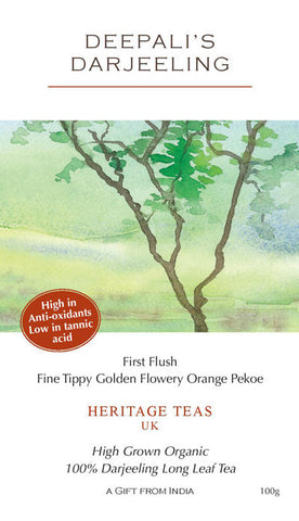 Deepali's Organic Second Flush Darjeeling FTGFOP1